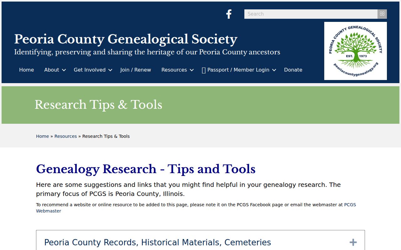 Peoria city directory genealogy research resources