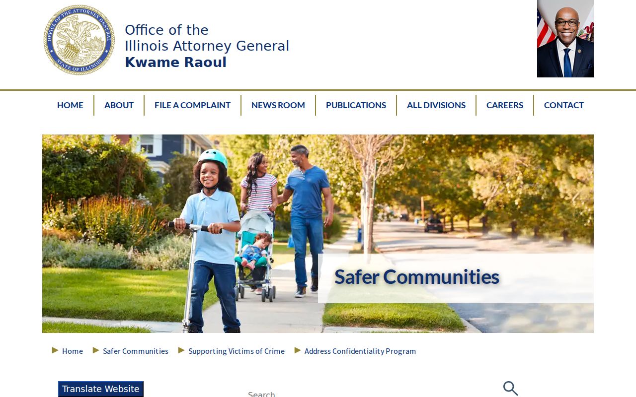 Peoria neighbors Illinois address confidentiality program